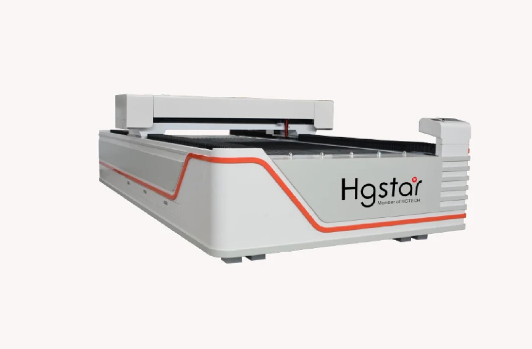 Hgstar Environmental Friendly 100/200/300/400/500W Fast Speed High Precision CNC CO2 Laser Engraving Cutting Machine for Metal & Nonmetal Woodworking Gift Craft