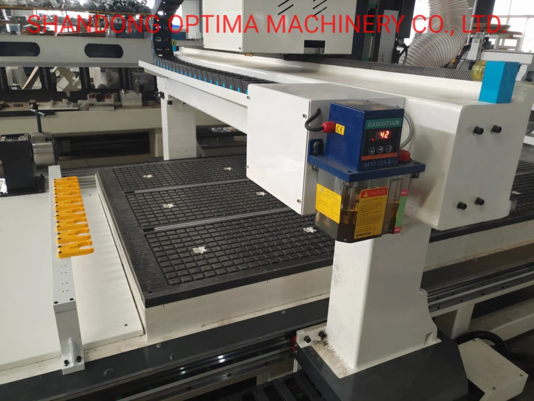 Auto Tool Change Machine with Rotary Attachment CNC Router