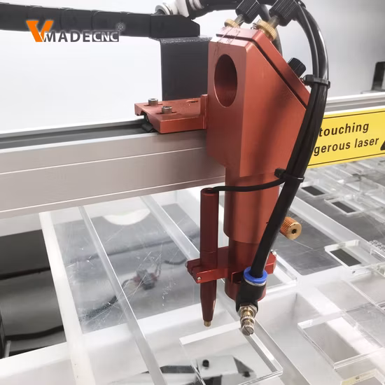 6090 Лазерный резак 80 Вт 100 Вт 130 Вт 150 Вт 180 Вт 300 Вт Пенопласт Текстильная бумага МДФ Кожа Акрил Древесина Ткань Гравировальный станок для лазерной резки CO2 с ЧПУ