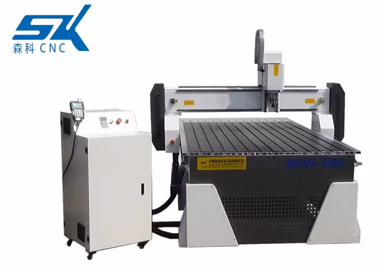 Jinan 1325 Деревообрабатывающий фрезерный станок с ЧПУ 3D гравировальный и резьбовой станок для деревянных шкафов